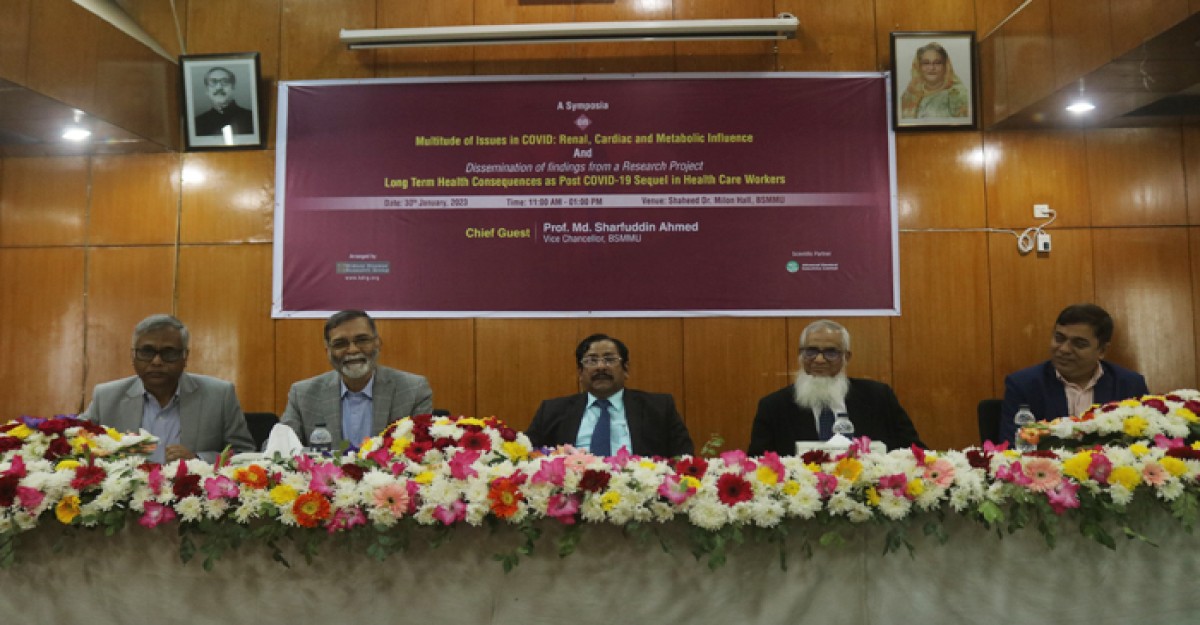 করোনায় আক্রান্তদের ১২ শতাংশ ডিপ্রেশনে ভুগছেন: বিএসএমএমইউ উপাচার্য