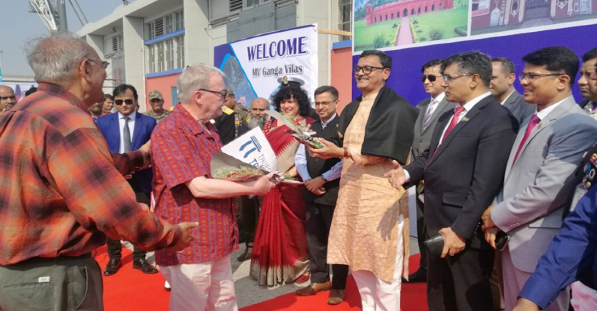 ‘গঙ্গা বিলাস’ বাংলাদেশ-ভারত বন্ধুত্বকে আরো রঙিন করবে: নৌপরিবহন প্রতিমন্ত্রী