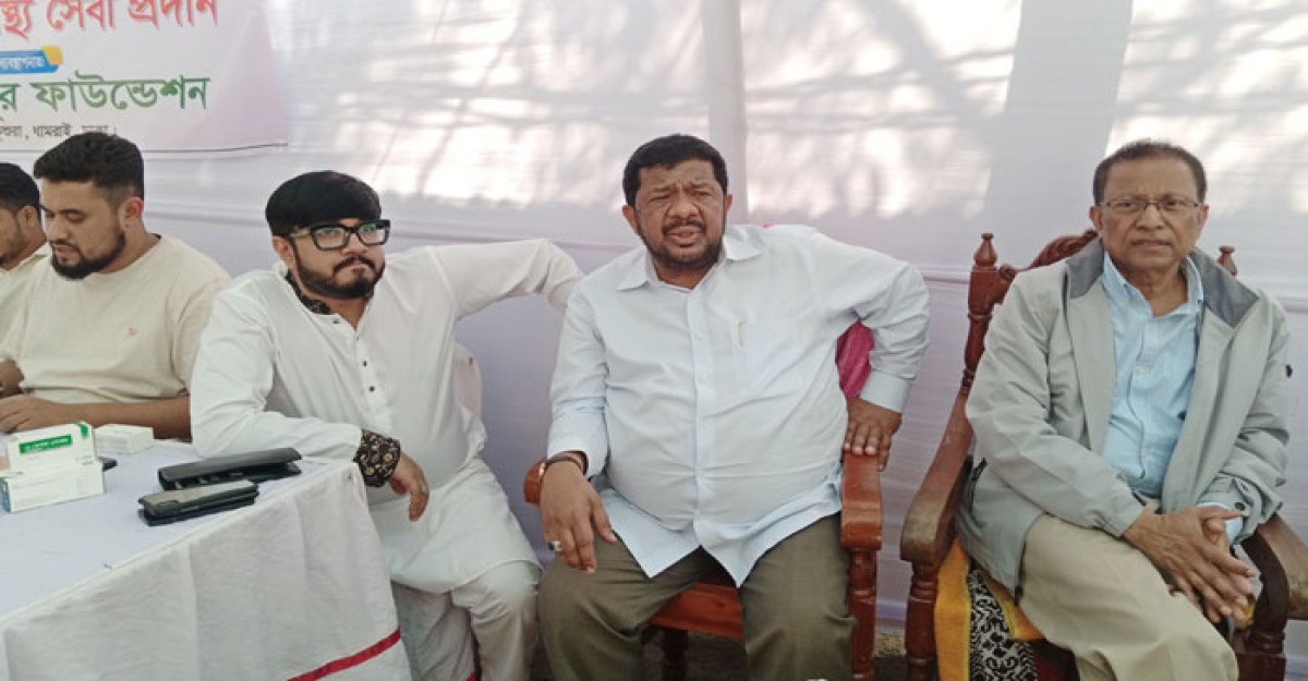 ধামরাইয়ে দরিদ্র মানুষের পাশে আমেনা নূর ফাউন্ডেশন