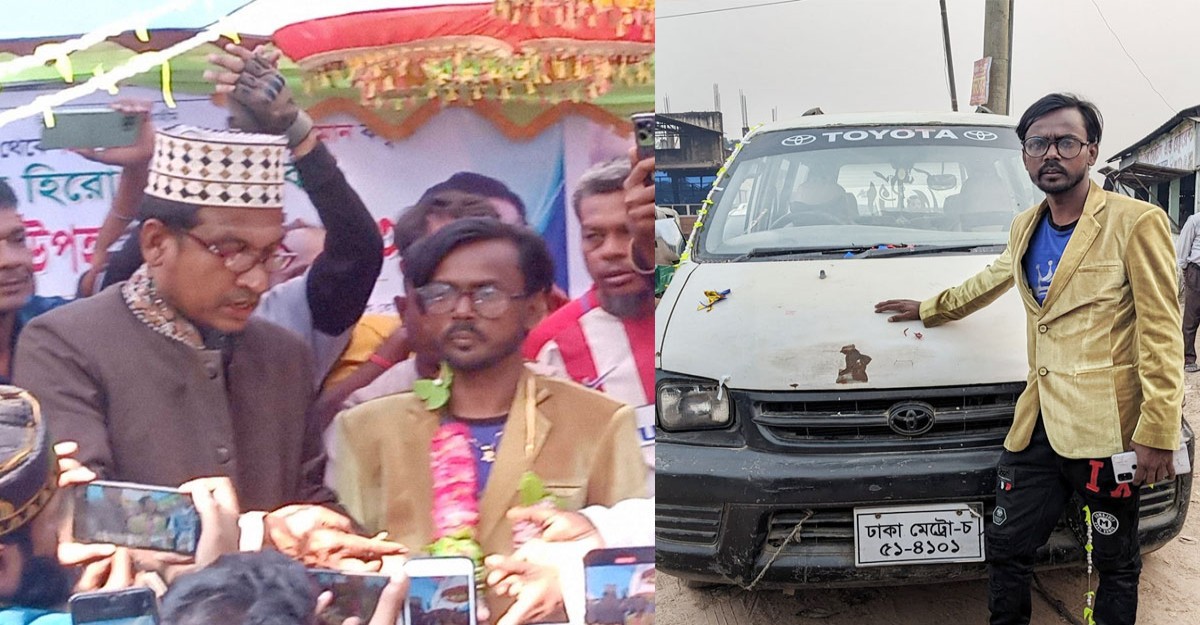 উপহারের গাড়িকে গরীবের অ্যাম্বুলেন্স বানাবেন হিরো আলম