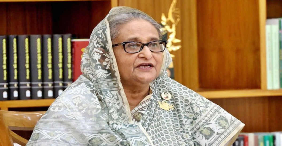 অগ্নিসন্ত্রাস রোধে আনসারবাহিনী জনগণকে স্বস্তি দিয়েছে: শেখ হাসিনা