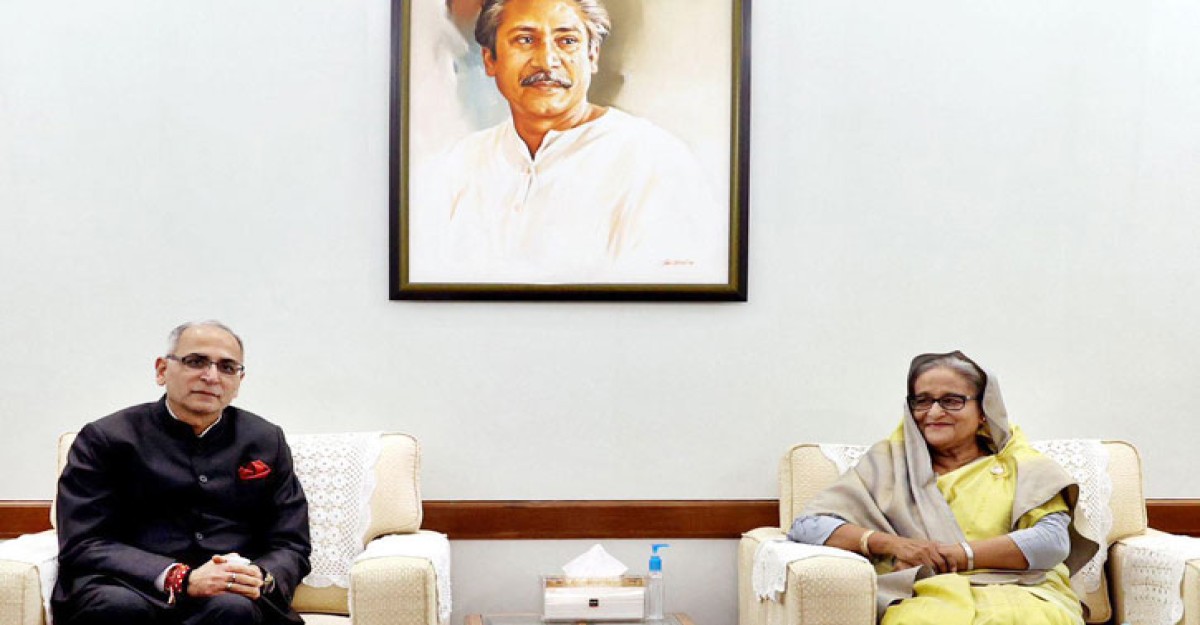 প্রধানমন্ত্রী শেখ হাসিনার প্রতি ভারতের পূর্ণ সমর্থন রয়েছে
