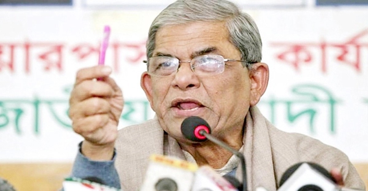 সরকার গণআন্দোলনে দিশেহারা: ফখরুল