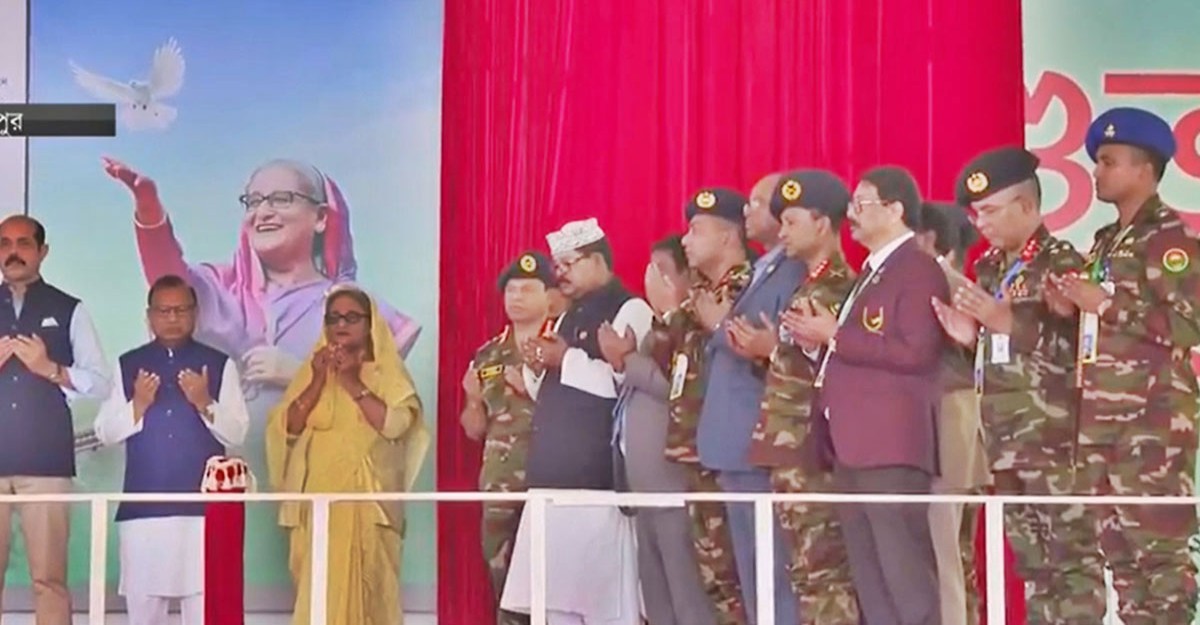 কালশী ফ্লাইওভার উদ্বোধন করেছেন প্রধানমন্ত্রী
