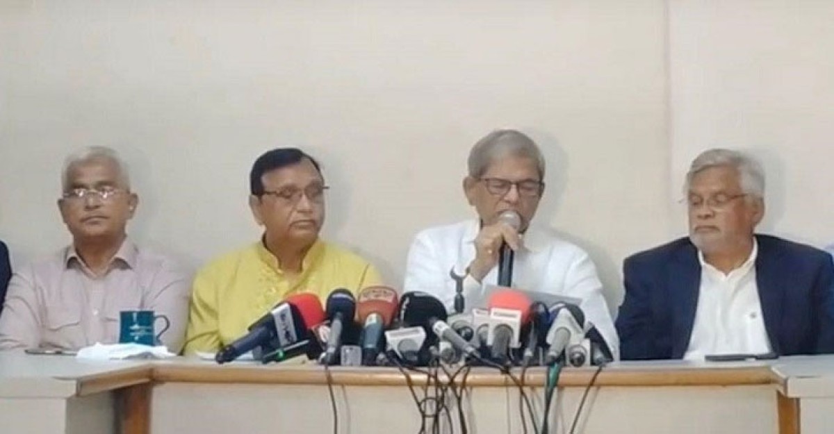 সরকার ভয়াবহ ষড়যন্ত্র করেছে: ফখরুল