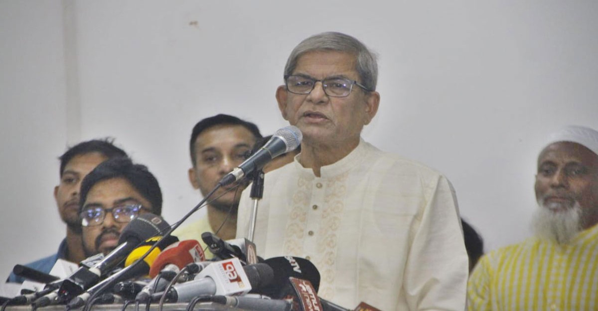 আগামী নির্বাচন তত্ত্বাবধায়ক সরকারের অধীনে হবে: মির্জা ফখরুল