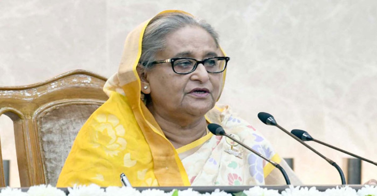 অবৈধভাবে ক্ষমতা দখলকারীরা সব কিছু ধ্বংস করে: শেখ হাসিনা