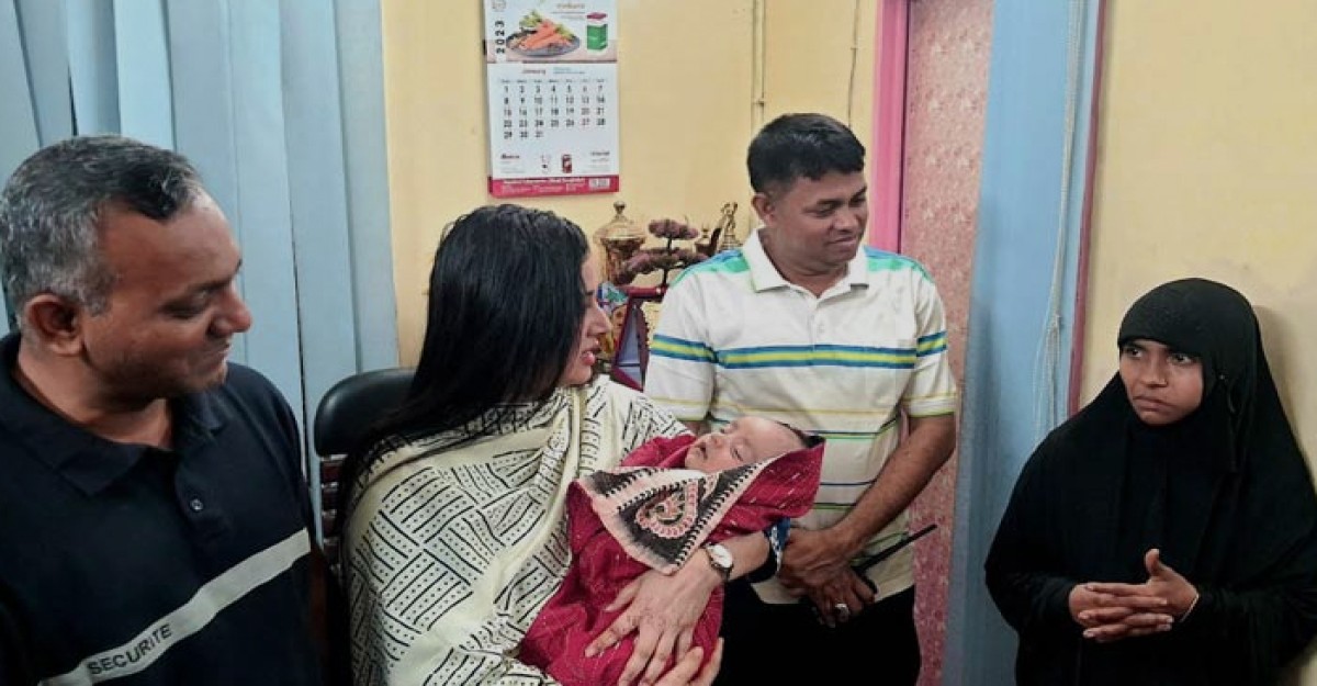ভিক্ষুকের কাছে রেখে যাওয়া সন্তানের পরিবারের সন্ধান মিলেছে