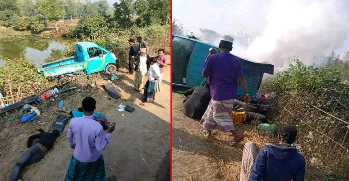 কক্সবাজারে লেগুনা-বিজিবি’র বাসের মুখোমুখি সংঘর্ষে নিহত ৩