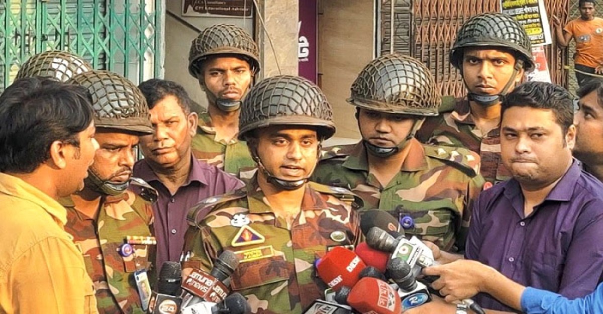 ভবনে কোনও বিস্ফোরকের আলামত পাইনি: সেনাবাহিনী