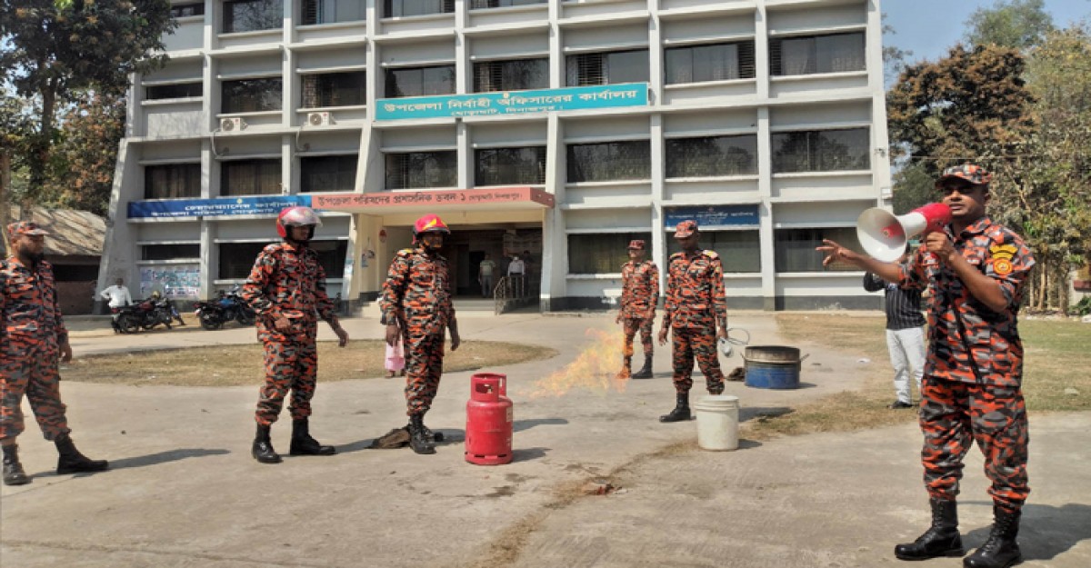 ঘোড়াঘাটে জাতীয় দূর্যোগ প্রস্তুতি দিবস পালিত