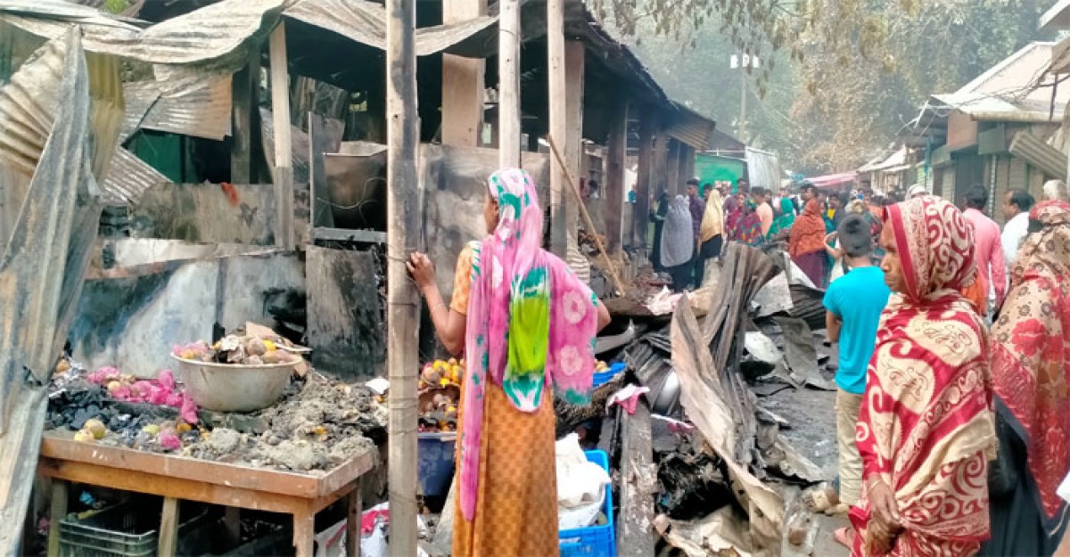 নাগরপুরে অগ্নিকান্ডে কোটি টাকা ক্ষতি