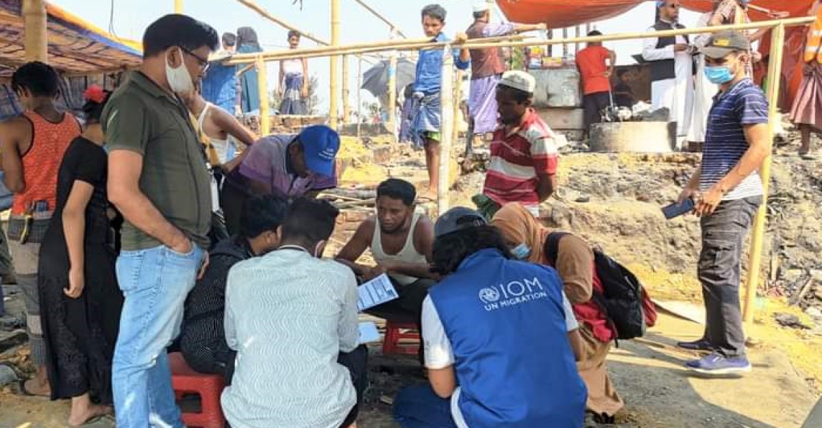 রোহিঙ্গা ক্যাম্পে অগ্নিকান্ড পরিকল্পিত নাশকতা