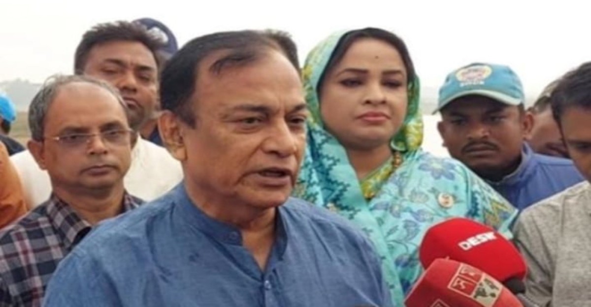 হাওরে ফসল রক্ষা বাঁধের ৯৫ ভাগ কাজ শেষ: পানিসম্পদ প্রতিমন্ত্রী