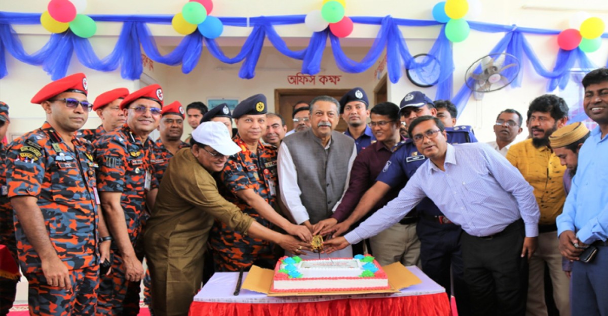 বাগেরহাটে ৪৯৪তম ফায়ার স্টেশনের উদ্বোধন