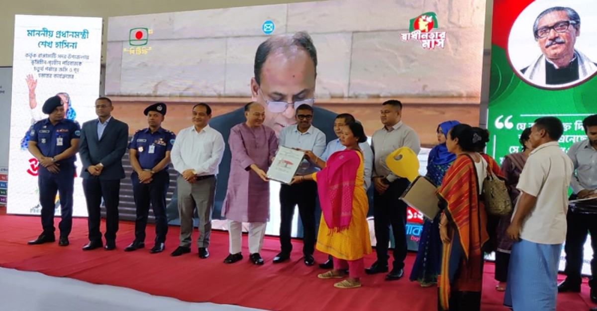 মাচাং ঘর নির্মাণের পরামর্শ রাঙ্গামাটি জেলা প্রশাসকের