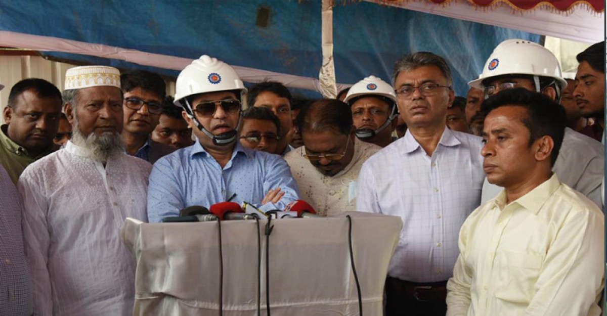ঢাকাবাসীকে জলমগ্নতা হতে রক্ষায় পূর্ণ প্রস্তুতিমূলক কার্যক্রম চলমান রয়েছে: মেয়র তাপস
