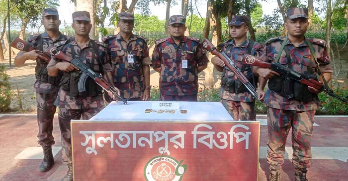 দর্শনা সীমান্তে ১০টি স্বর্ণের বার উদ্ধার