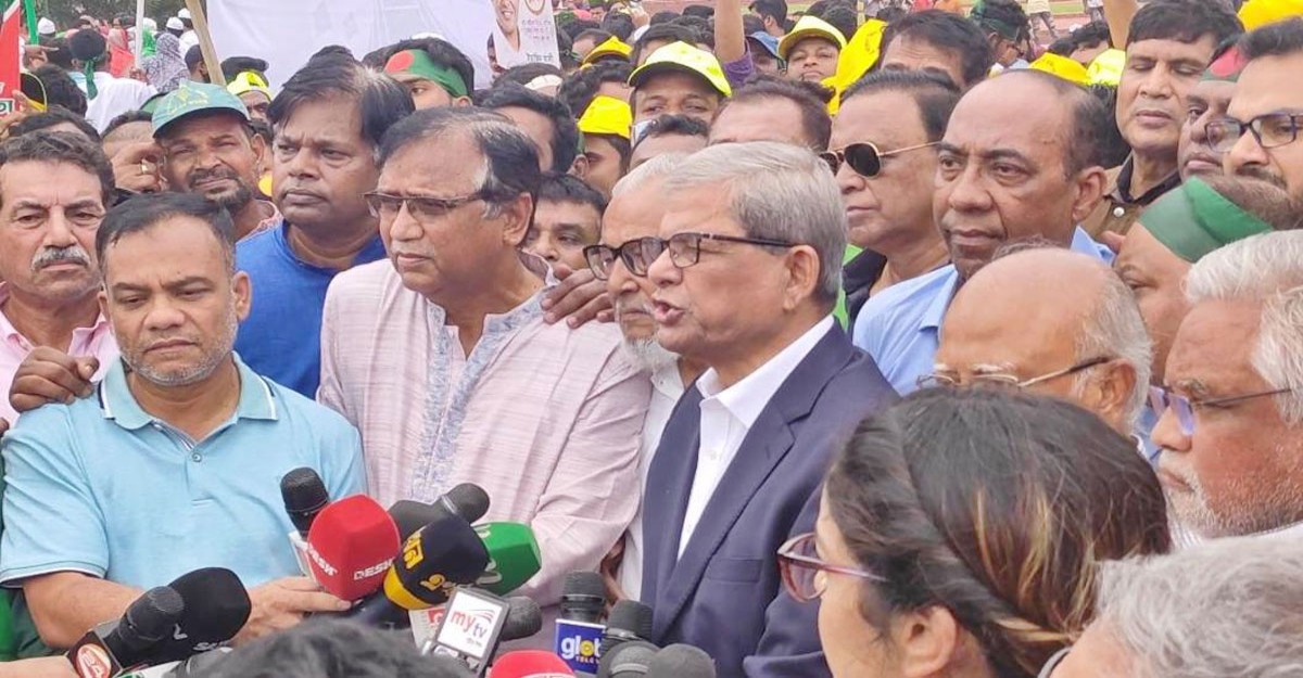 ভোটাধিকার ফিরিয়ে আনার সংগ্রাম চলবে: মির্জা ফখরুল