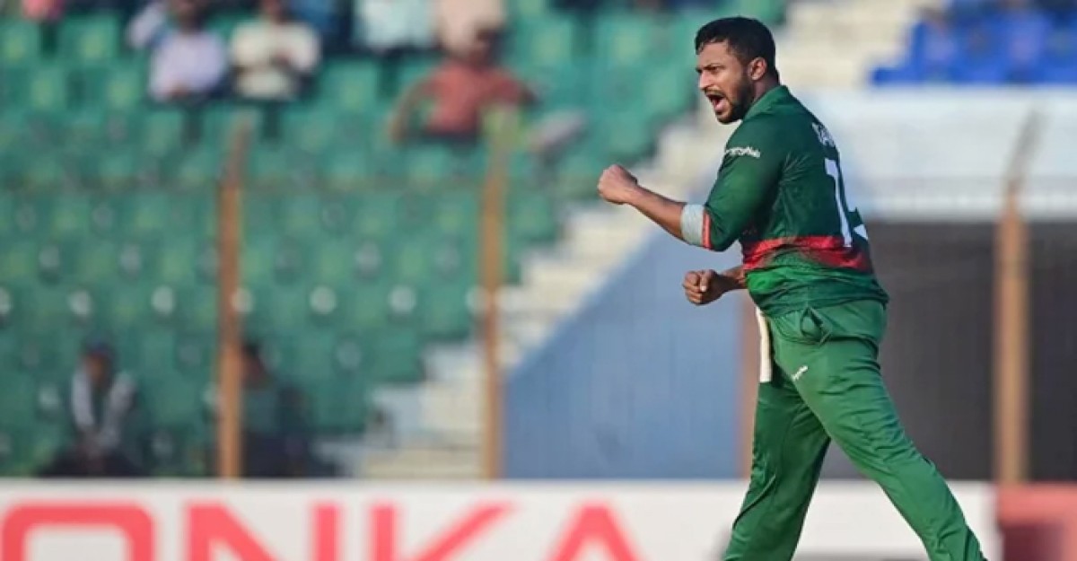 আজ ৪ উইকেট পেলেই সাকিবের নতুন রেকর্ড