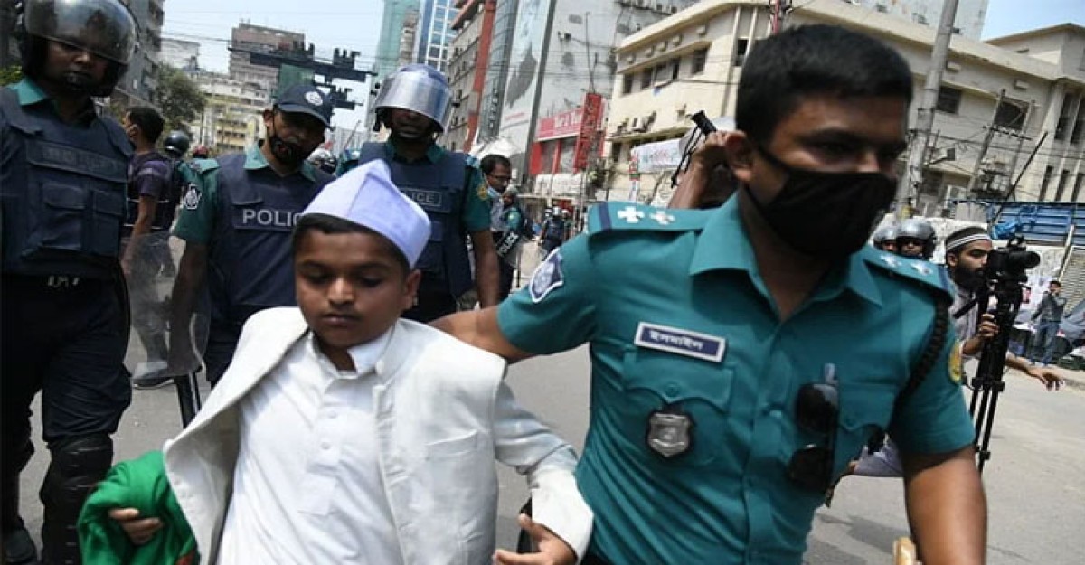 মুচলেকা দিয়ে শিশুবক্তার জামিন
