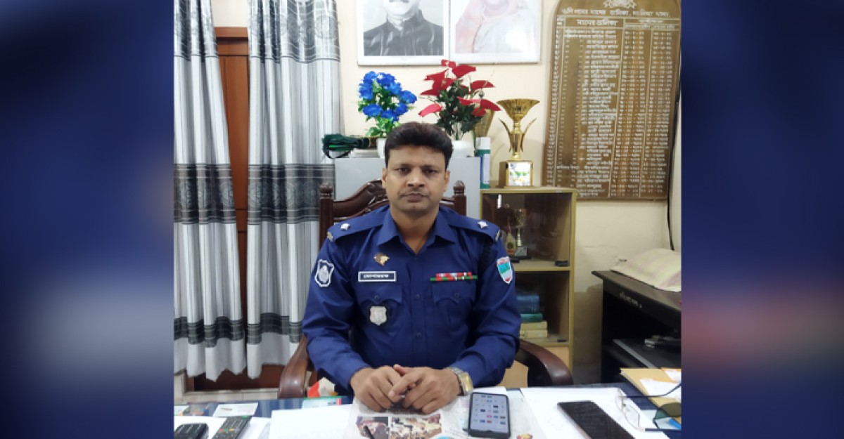 শালিখায় জনগনের প্রশংসায় নবনিযুক্ত ওসি মোশাররফ হোসেন