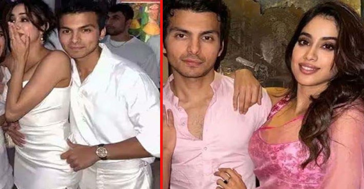 প্রেমিকের সঙ্গে মন্দিরে জাহ্নবী
