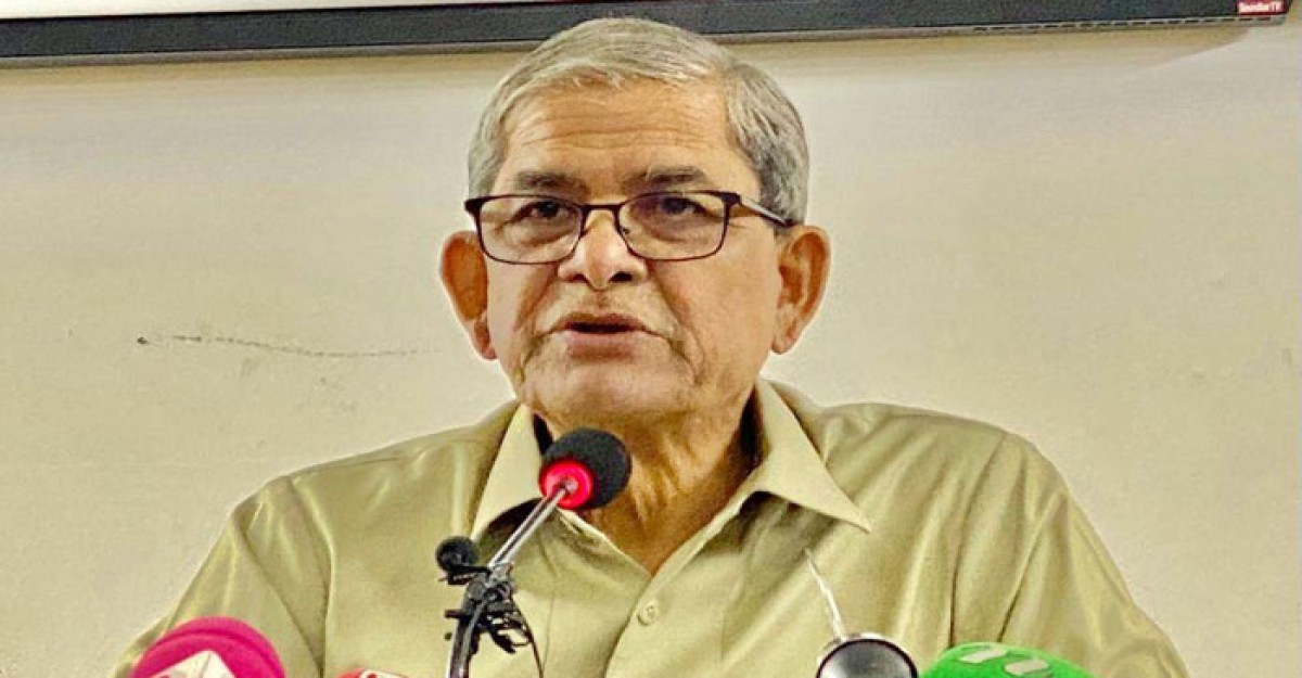 দেশে সামগ্রিক নৈরাজ্য সৃষ্টি হয়েছে: ফখরুল