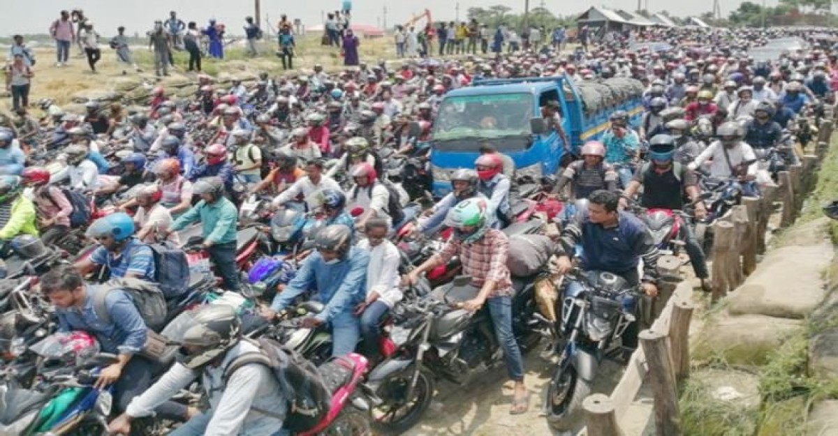 ঈদে মহাসড়কে মোটরসাইকেল চলবে