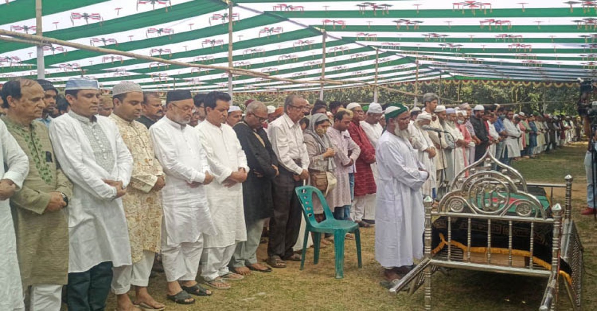 চিরনিদ্রায় শায়িত ডা. জাফরুল্লাহ