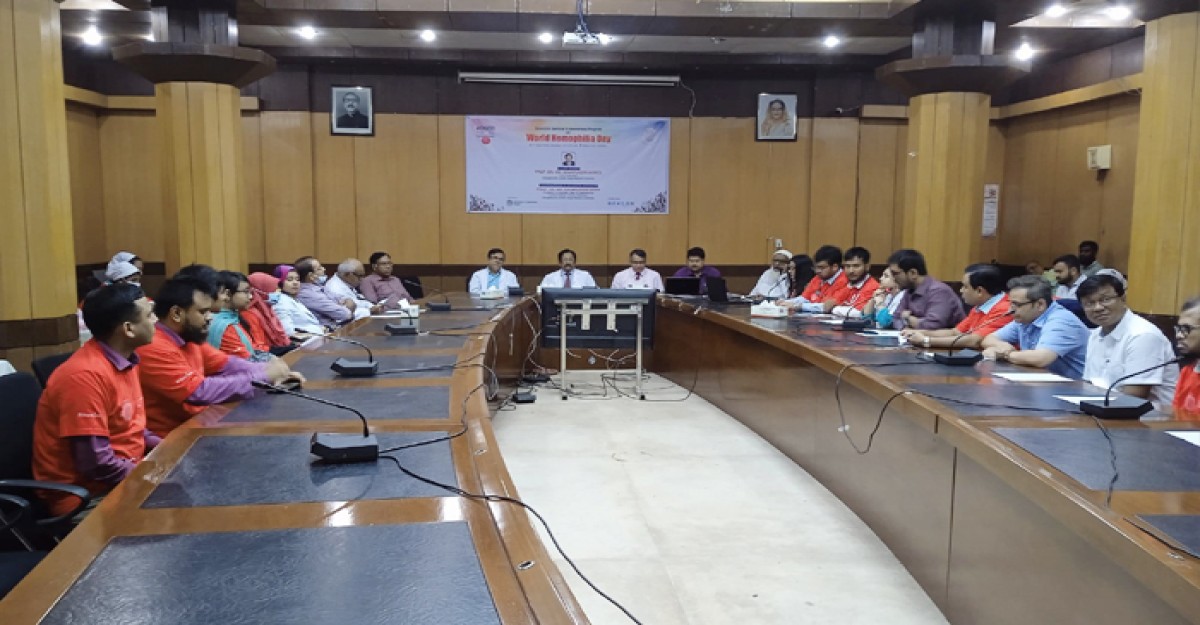 বঙ্গবন্ধু শেখ মুজিব মেডিক্যাল বিশ্ববিদ্যালয়ে বিশ্ব হিমোফিলিয়া দিবস উদযাপন