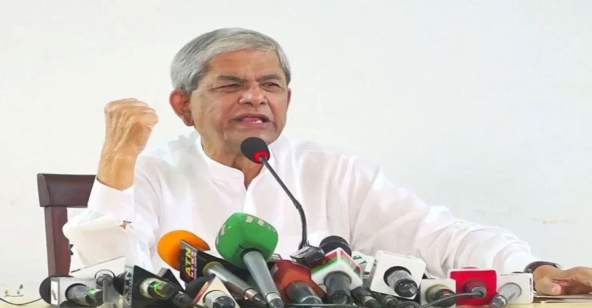 গ্রেফতার নেতারা রাজনৈতিক প্রতিহিংসার শিকার: ফখরুল