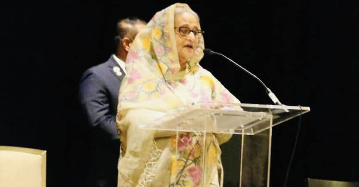 সন্ত্রাসী বিএনপি-জামায়াত যেন ক্ষমতায় আসতে না পারে: শেখ হাসিনা