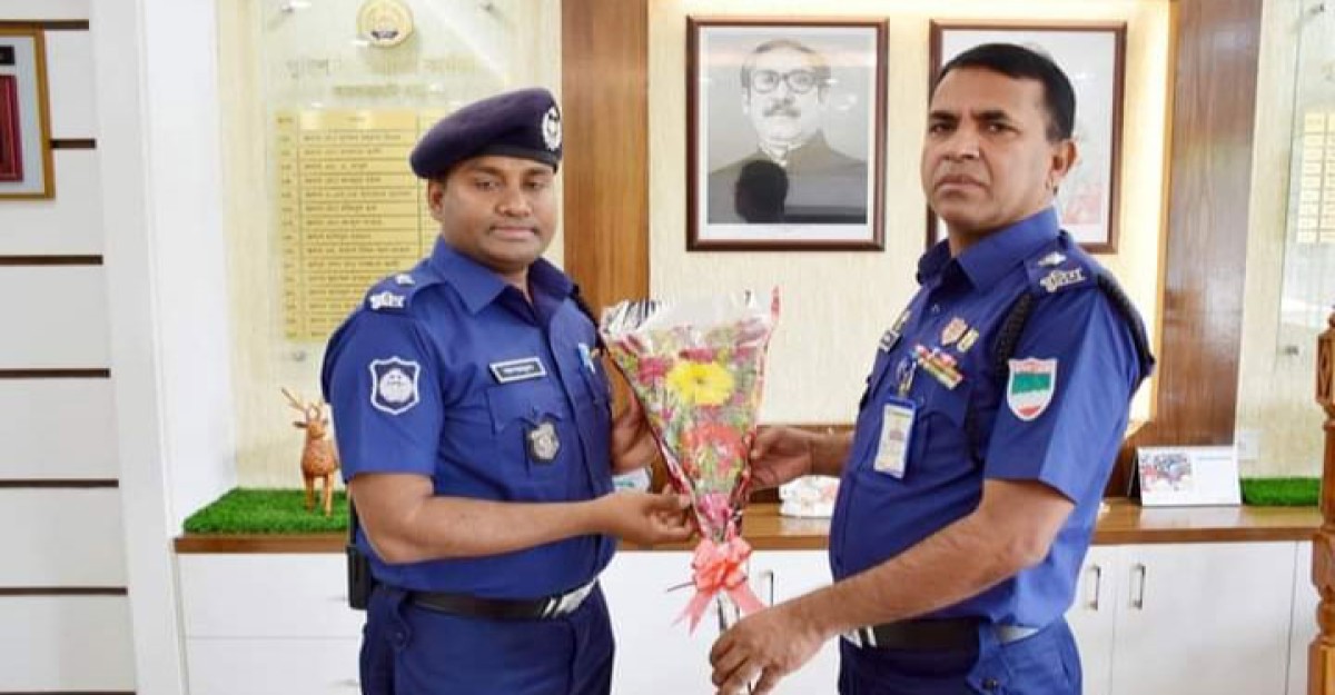 রামপালে নবাগত ওসি আশরাফুল আলমের যোগদান