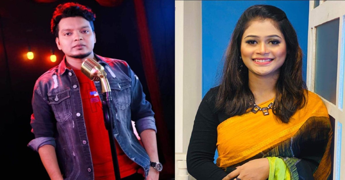 বীমা কোম্পানীর থিম সং গাইলেন সুজন ও সেতু