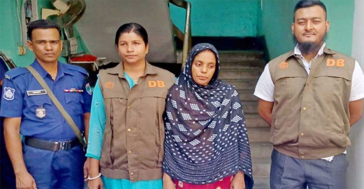 অ্যাসিড পুশ করে স্বামীকে হত্যা, স্ত্রীসহ পরকীয়া প্রেমিক আটক