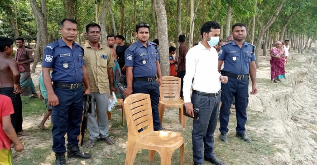 অবৈধভাবে বালু উত্তোলন প্রতিরোধে ভ্রাম্যমাণ আদালত