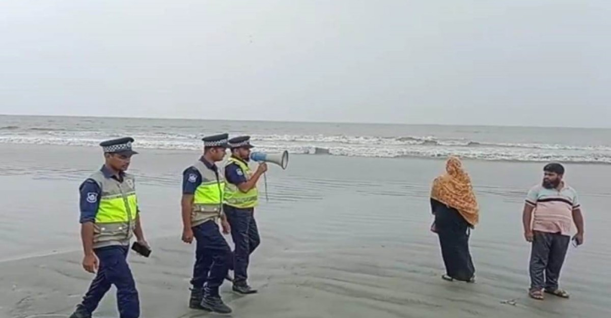 কুয়াকাটায় এখন পর্যন্ত ঘূর্ণিঝড় মোখার কোন প্রভাব পড়েনি