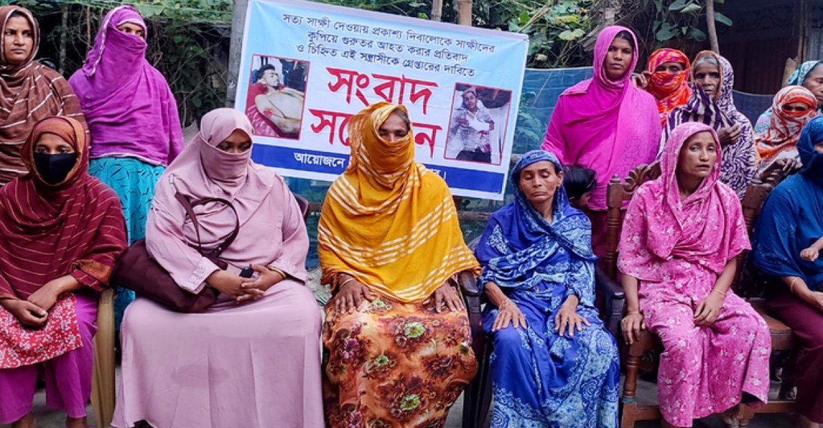 সালিশ উপস্থিত থাকায় হামলা ও হাতের রগ কর্তন
