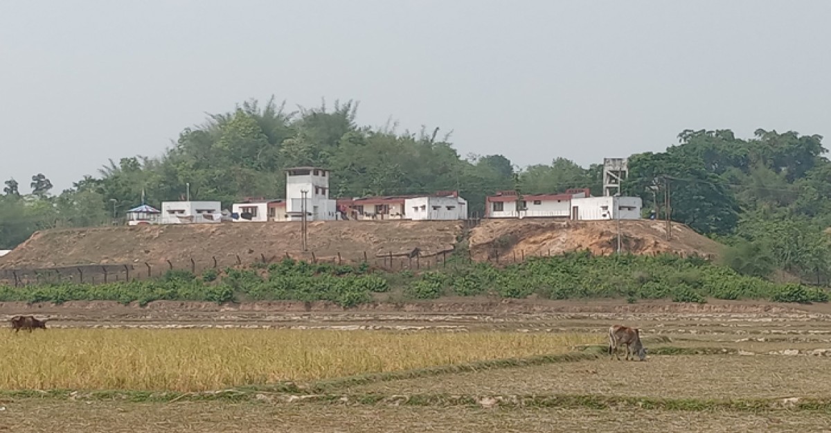 ময়মনসিংহে সীমান্তে হাতি তাড়াতে বৈদ্যুতিক ফাঁদ