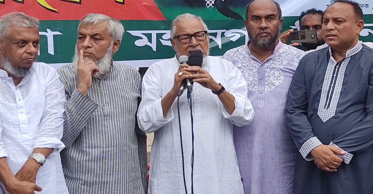 আ. লীগের সময় শেষ হয়ে গেছে : নজরুল ইসলাম