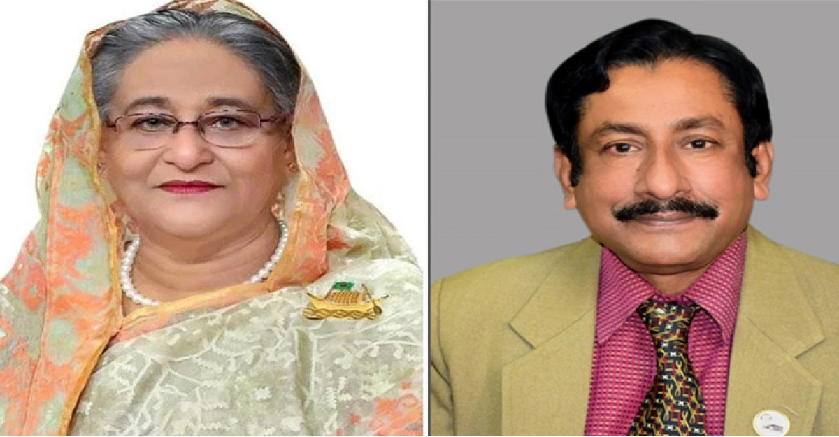 প্রধানমন্ত্রীকে বিএসএমএমইউর উপাচার্যের অভিনন্দন