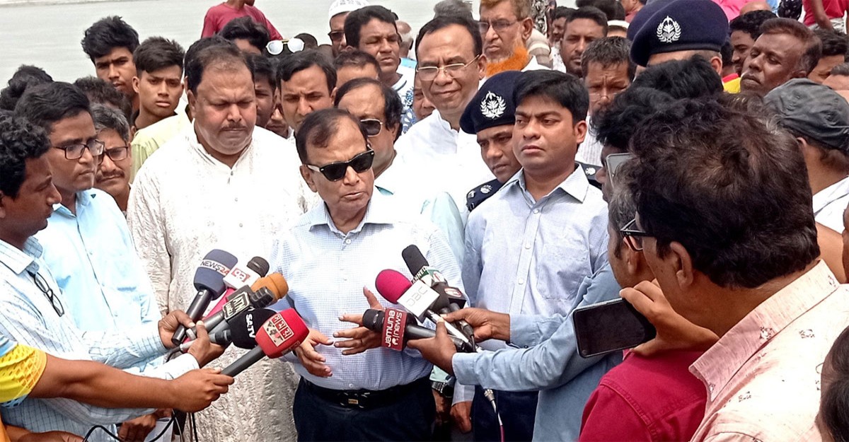 নদী ভাঙন হবে আমরা কাজ করে যাবো: প্রতিমন্ত্রী জাহিদ ফারুক