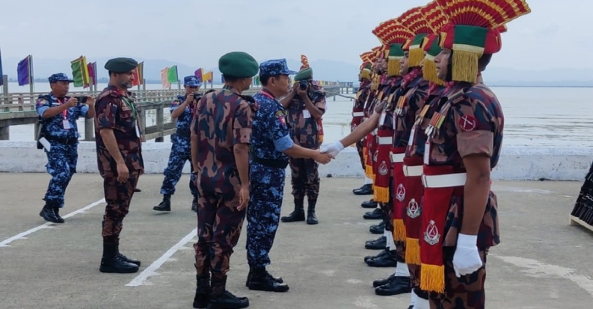 বাংলাদেশ-মিয়ানমার সীমান্ত রক্ষী বাহিনীর ২ দিনের সীমান্ত সম্মেলন শুরু