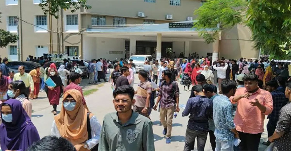 রাবিতে তিনদিনের ভর্তিযুদ্ধ শুরু