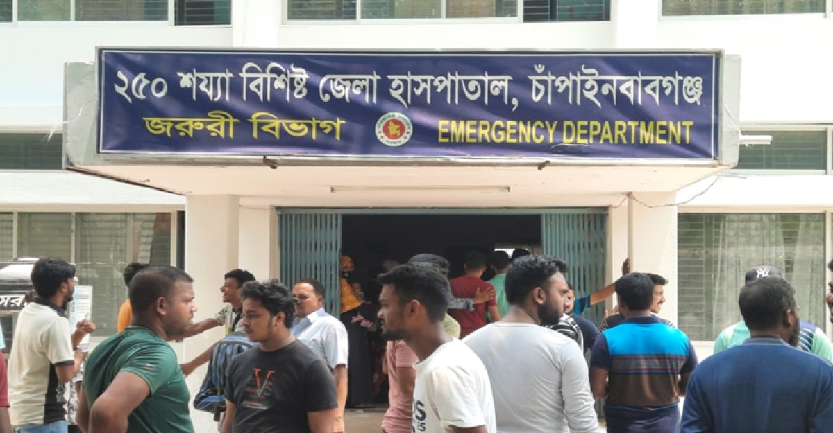 চাঁপাইনবাবগঞ্জে টিটিসির প্রশিক্ষণ গাড়ির ধাক্কায় প্রাণ গেল প্রশিক্ষকের