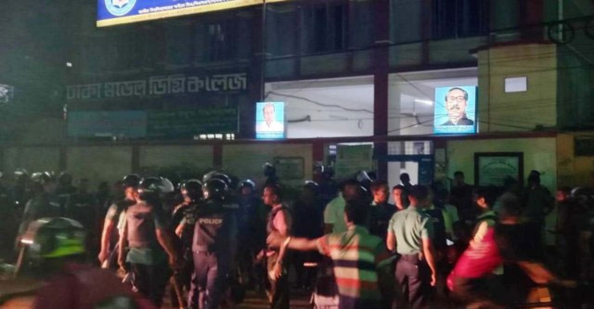 মিরপুরে জনতা-পুলিশ সংঘর্ষ, ২ মামলা