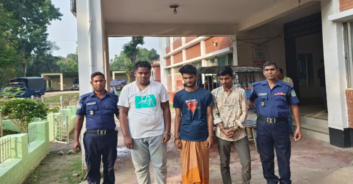 ফুলপুরে ১৮ ককটেলসহ গ্রেফতার ৩ যুবক
