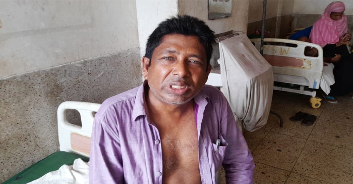 পাওনা টাকা ফেরত চাওয়ায় হামলার শিকার ব্যবসায়ী