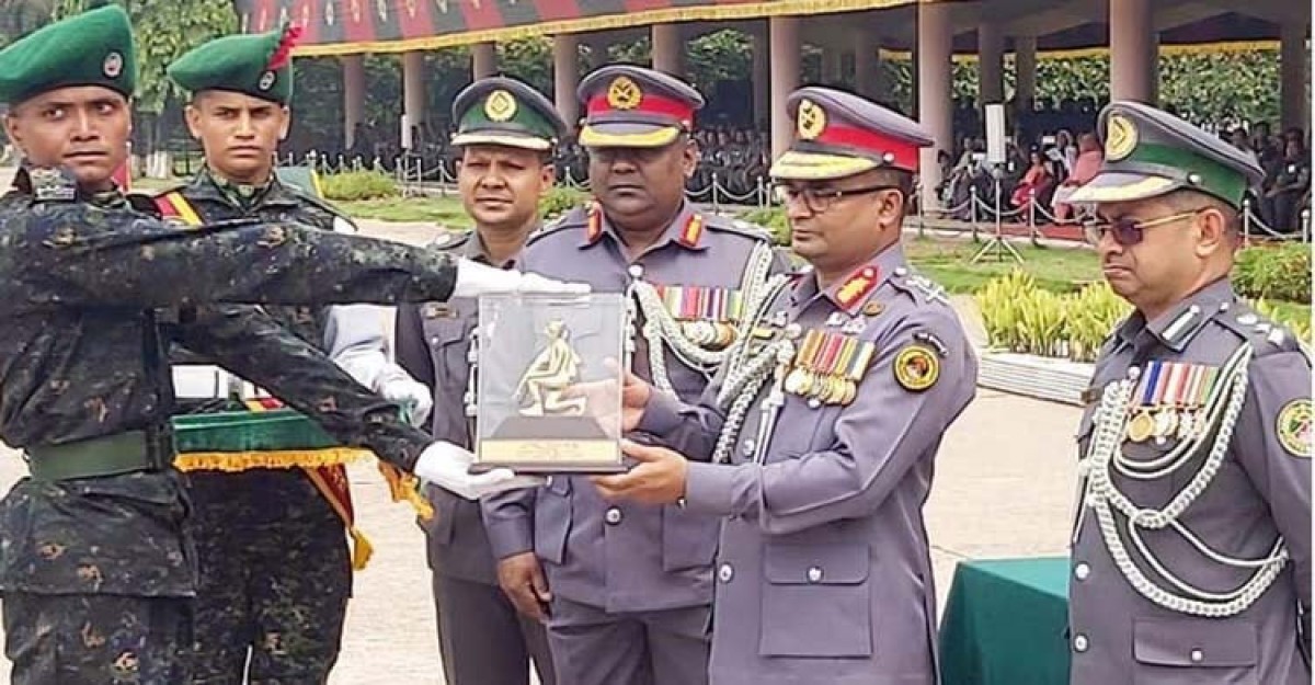 আনসারদের মৌলিক প্রশিক্ষণ সমাপনী কুচকাওয়াজ অনুষ্ঠিত